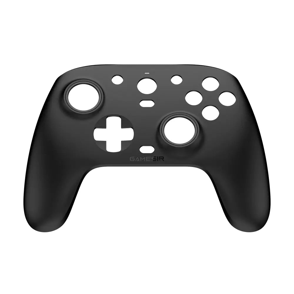 Schwarze Controller-Schale mit mattem Finish für den Gamesir G7 Pro mit ergonomischen Konturen und präzisen Aussparungen, einschließlich Anti-Reibungsringen, ausgelegt für Tragetaschen-Zubehör für Xbox Series.