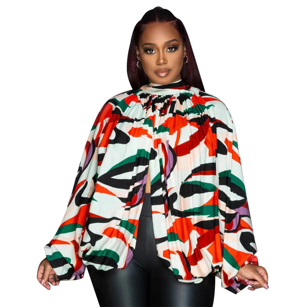 Women Chiffon Blouses Sexy Sheer See Through Front Back Open High Neck Self Tie Shawl Casual Shirts Y2K Night Club Party Tops