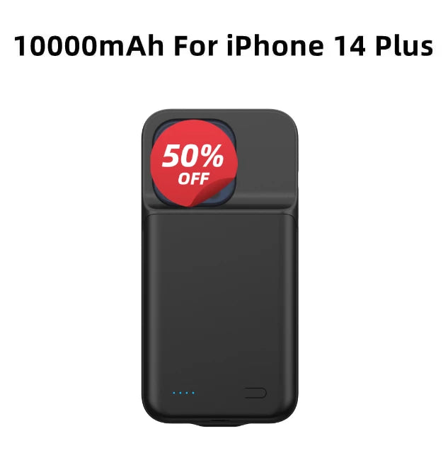 10000mAh Battery Case for Iphone 12 11 13 15 Pro Max Mini Power Bank Charger Cover for IPhone X S Max XR 7 8 6S Plus SE2020 Case