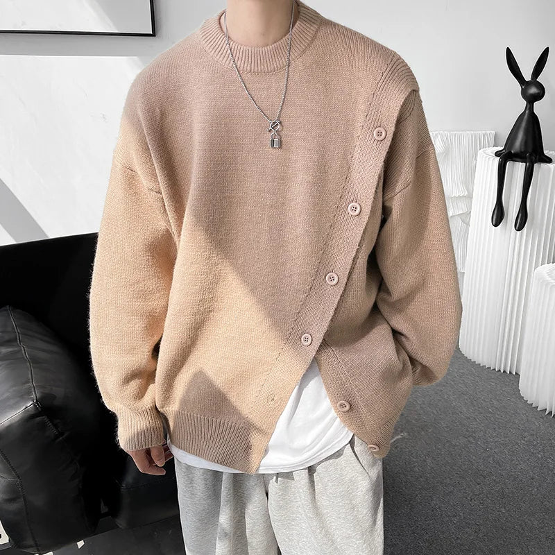 Individual design men's sweater Pullover Men Sweater 2024 Autumn Winter Jersey Hombre Jumper Pull Homme Hiver Knitted Sweaters