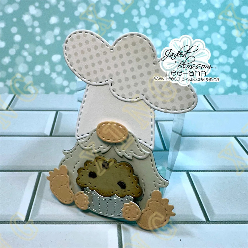 Valentine's Day Love Mail Add Ons Gnome Crossing New Metal Cutting Dies Stamps Scrapbook Diary Decoration Embossing Cut Dies