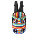 Pet Carrier Backpack for Cats & Small Dogs, Portable Chest Travel Bag Breathable Double Shoulder Carrier