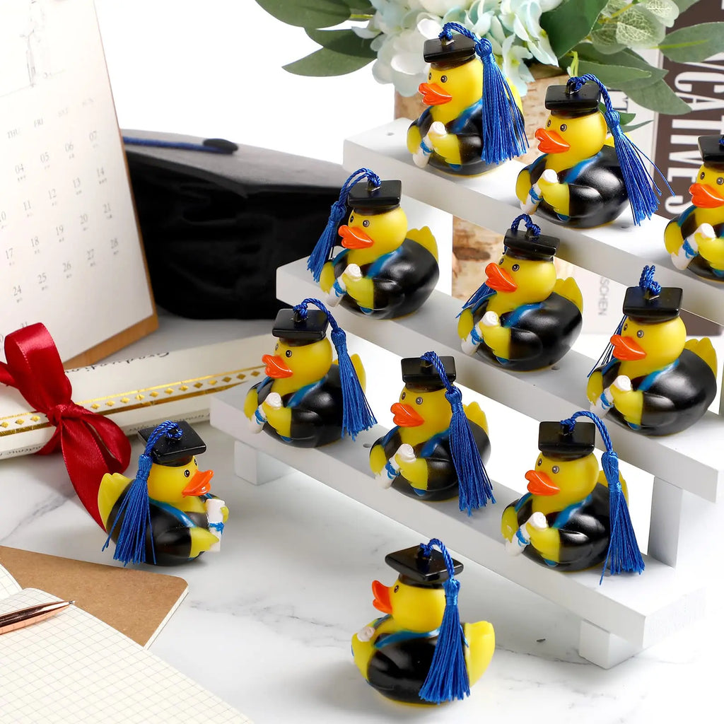 Graduation Diploma Rubber Ducks Grad Rubber Duck Gifts Graduation Duck Bulk for Student Pool Theme Party Favors