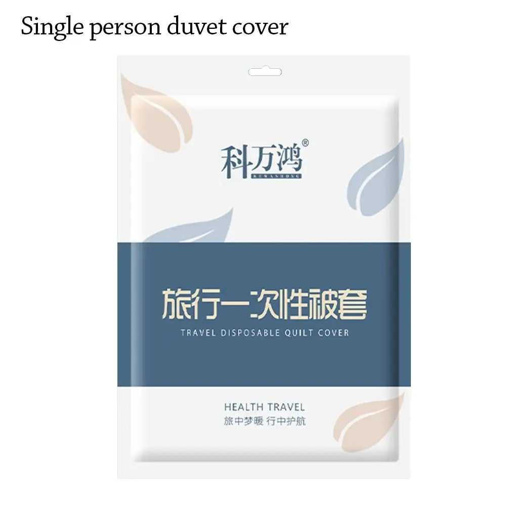 3 / 4-Piece Disposable Bed Sheet Non-Woven Bedding Set Duvet Cover Pillowcase Thickened Dirty Proof Isolation Sheets Travel