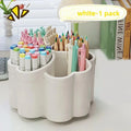 New Desktop Storage Box with 4 Compartments Organizer for Office Desk Stationery & Sundries