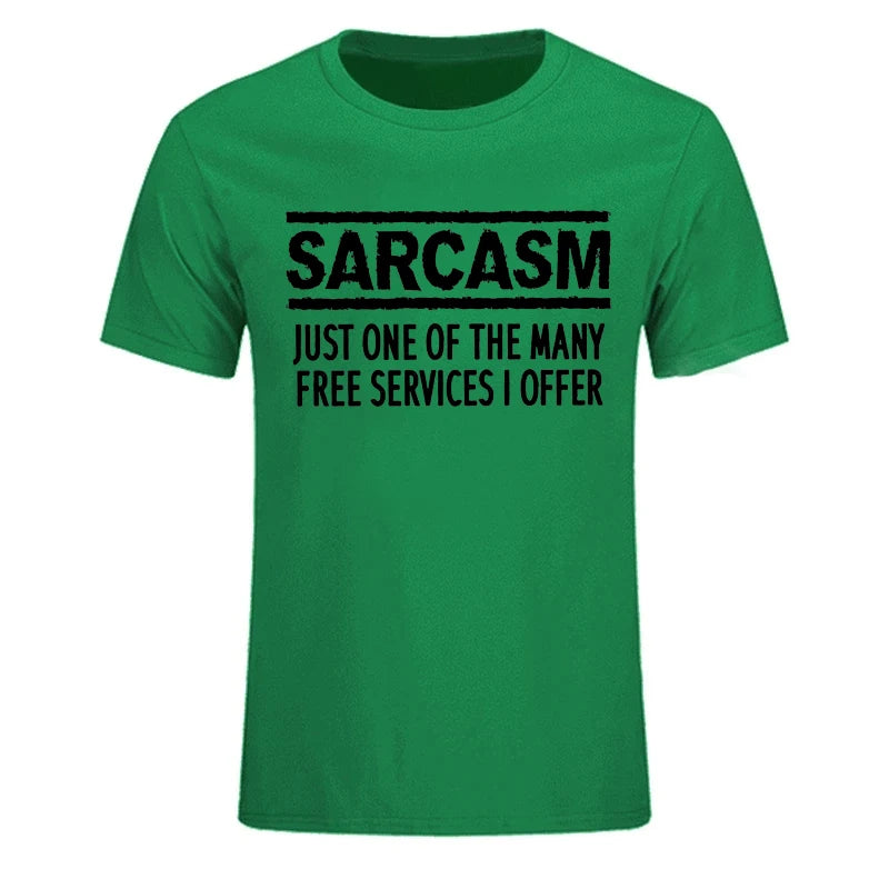 T-Shirt for Men Women,Funny Sarcastic Humor Tee Shirt, Sarcasm Services Printed T-Shirts for Men & Women Clothing Tops Gift