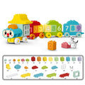 Big Blocks Bulk Building Blocks for Kids Toddlers Creative Gifts for Kids Compatible Duplo Animal Train Bricks Set Toys