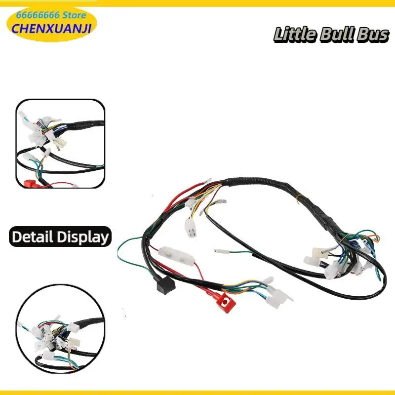ATV four-wheel ATV accessories are suitable For off-road motorcycle four-wheel drive kart assembly line vehicle wiring harness