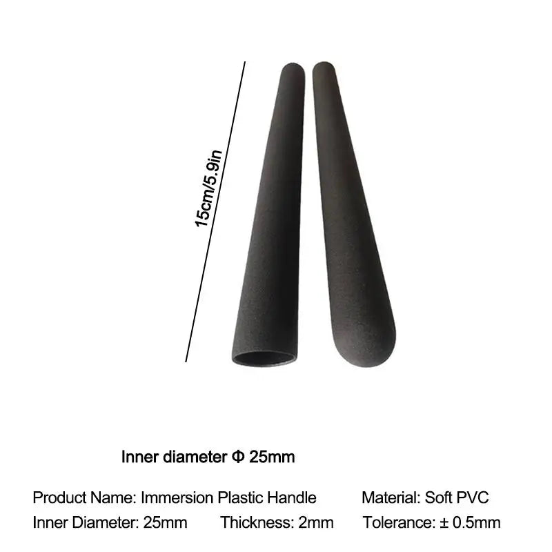 2 Pcs Gym Accessories Fitness Equipment Dip Molding Handlebar Gloves Parts Fitness Equipment Handlebar Grips Handle Grip Cover