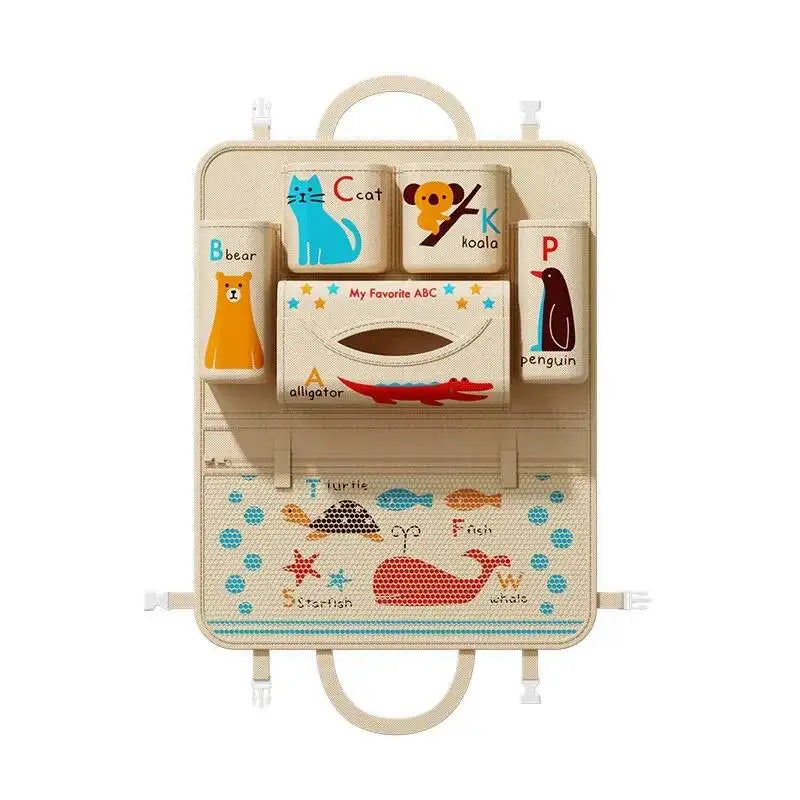 Seat Back Practical Car Iterior Accessories, A Comprehesive Collectio Of Useful Gadgets, Hagig Bag, Storage Rack,