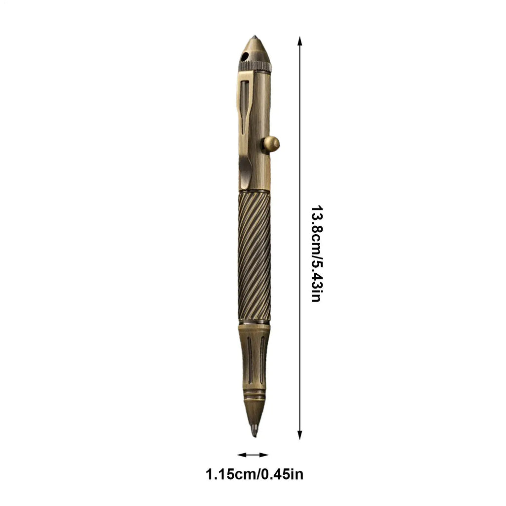 Writing Pens Retro Travel Writing Supplies Brass Pen For Men For Men Work Business Meeting School College Outdoor