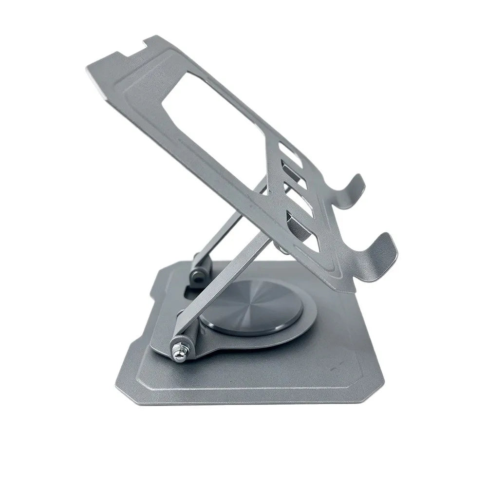 Adjustable Foldable Tablet Holder 360 Degree Rotating Desktop Stand Compatible with 4.7-12 Inch Tablets And Laptops