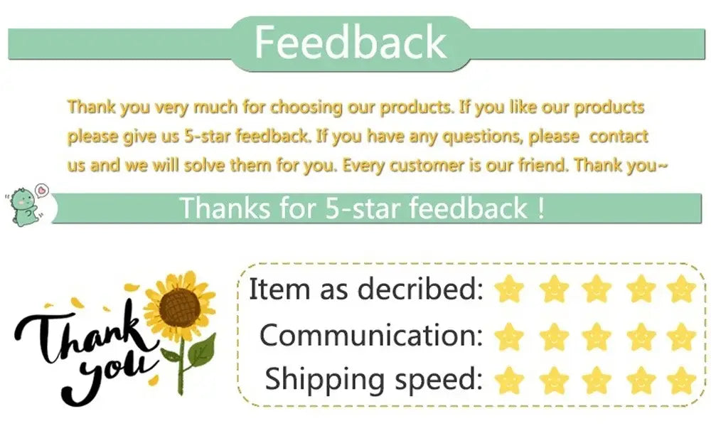 Vielen Dank für Ihr Feedback mit fünf Sternen zum gelben Zahlballon für Dekorationen zur 40. Geburtstagsfeier; Sie gaben an, dass der Artikel wie beschrieben war, mit hervorragender Kommunikation und schneller Versandgeschwindigkeit.
