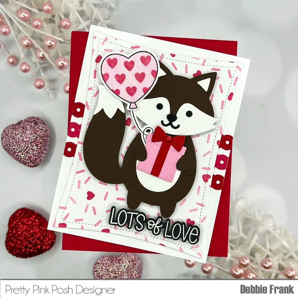 Valentine's Day Heart Love Letter Phrase Grid & Heart Pattern Embossing Metal Cutting Dies Clear Stamps Set for DIY Scrapbooking
