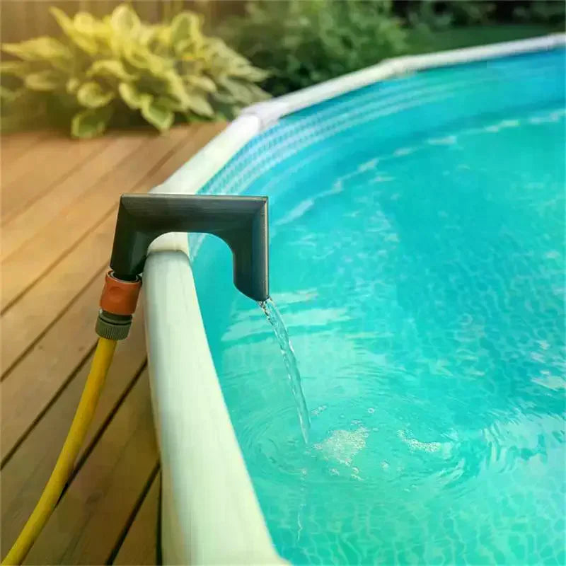 Garden Hose Hook Weather Resistant No Handheld Watering Tool Easy Water Tank Filling for Outdoor Lawn Care Use