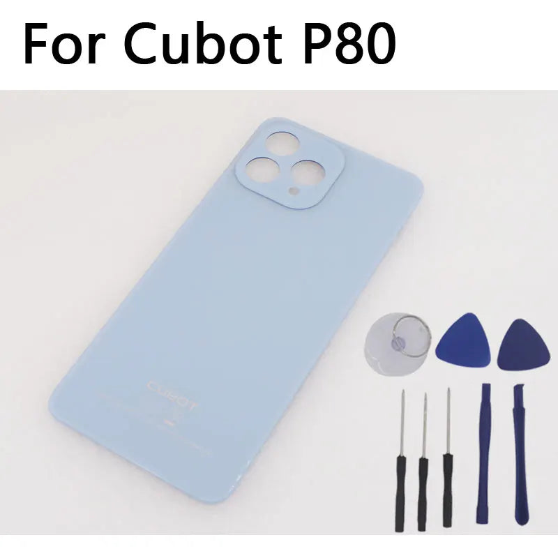 New Original Cubot P80 Battery Cover Back Case Back Housing Cell Phone Rear Cover Accessories For CUBOT P80 Smart Phone