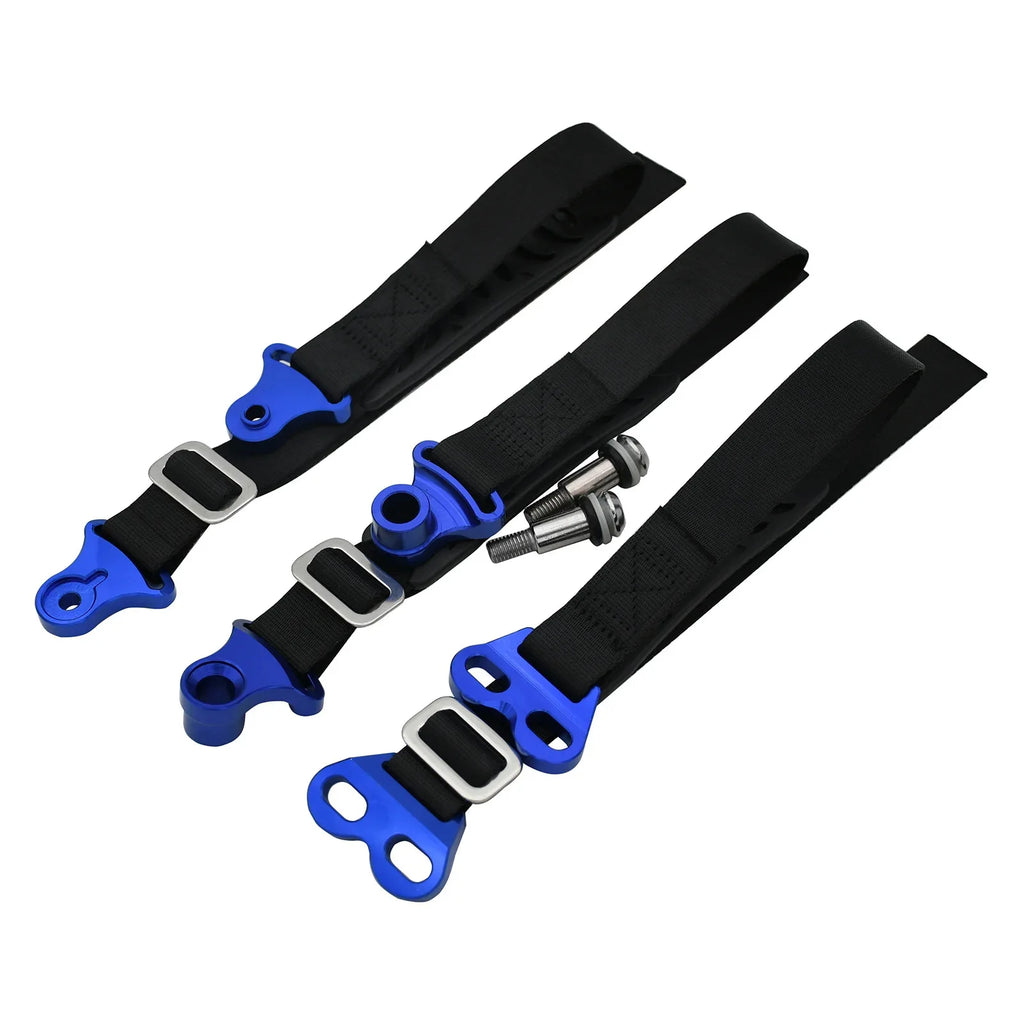 Off road motorcycle modification accessories, front and rear towing belts with rescue belts, seat cushions, rear lifting ropes