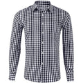 Men's Long Sleeve Shirt Casual Plaid Color Summer 3D Printed Lapel Shirt Summer New  Fashion Casual Men's Clothing Unisex Tops
