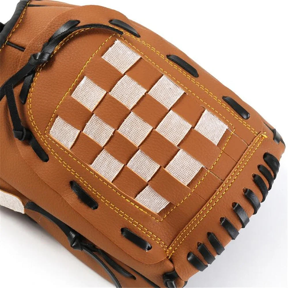 Baseball Softball Catcher Glove, Left Hand Outdoor Training Equipment, Suitable for Kids, Teenagers and Adult Players