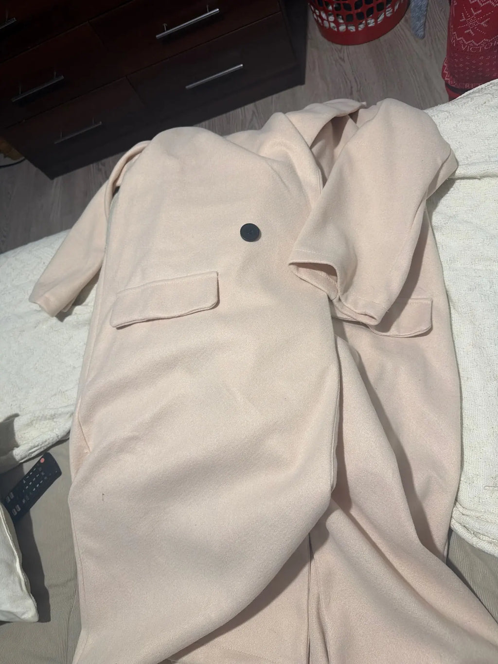 Women Woolen Coat 2026 Autumn Winter Thickened Single-Breasted Solid Color Fitted Long Windbreaker Woolen Coat Women's Clothing