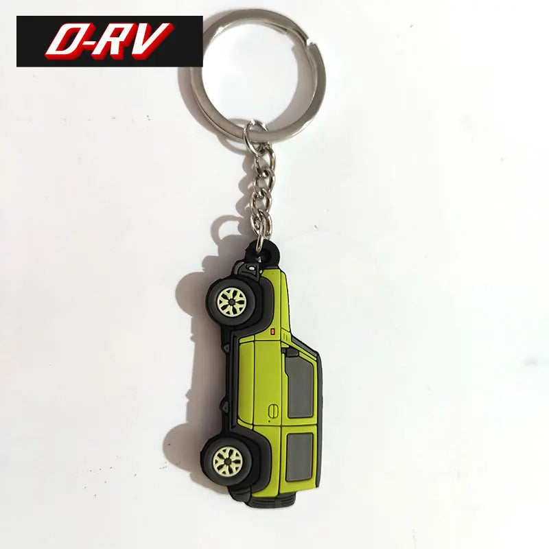 For 2019 2020 Suzuki Jimny JB64 Sierra JB74W Rubber Keychain Car Jimny Key Ring Key Chain Keyring Accessories Life Style