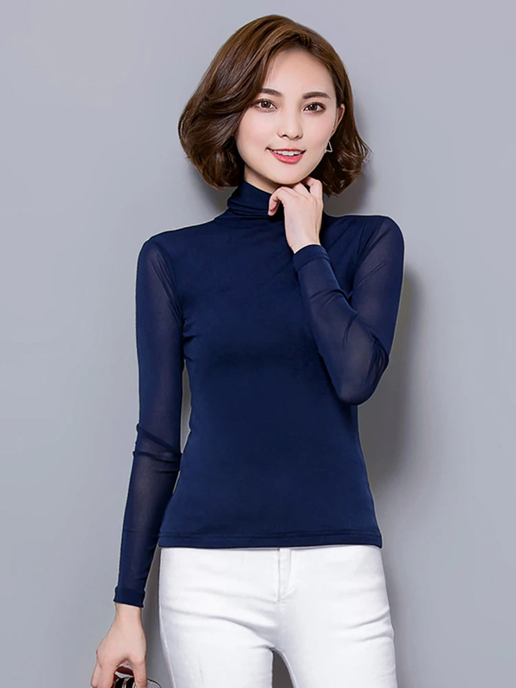long sleeve shirt women tops chemise femme women blouses 2026 sexy lace blouse blusas y camisas mujer camisa feminina