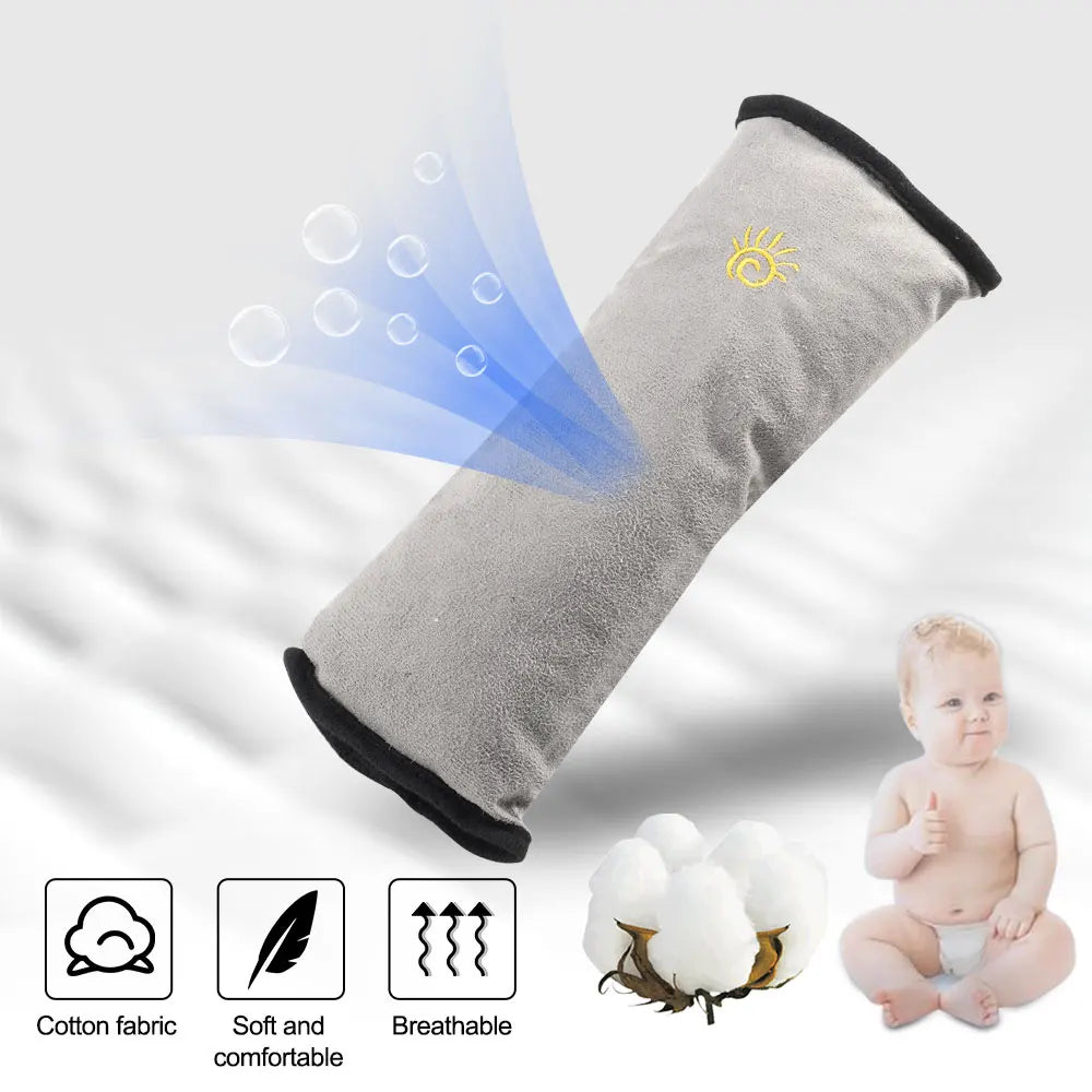 Baby Pillow Car Safety Belt & Seat Sleep Positioner Protect Shoulder Pad Adjust Vehicle Seat Cushion for Kids Baby Playpens Tool