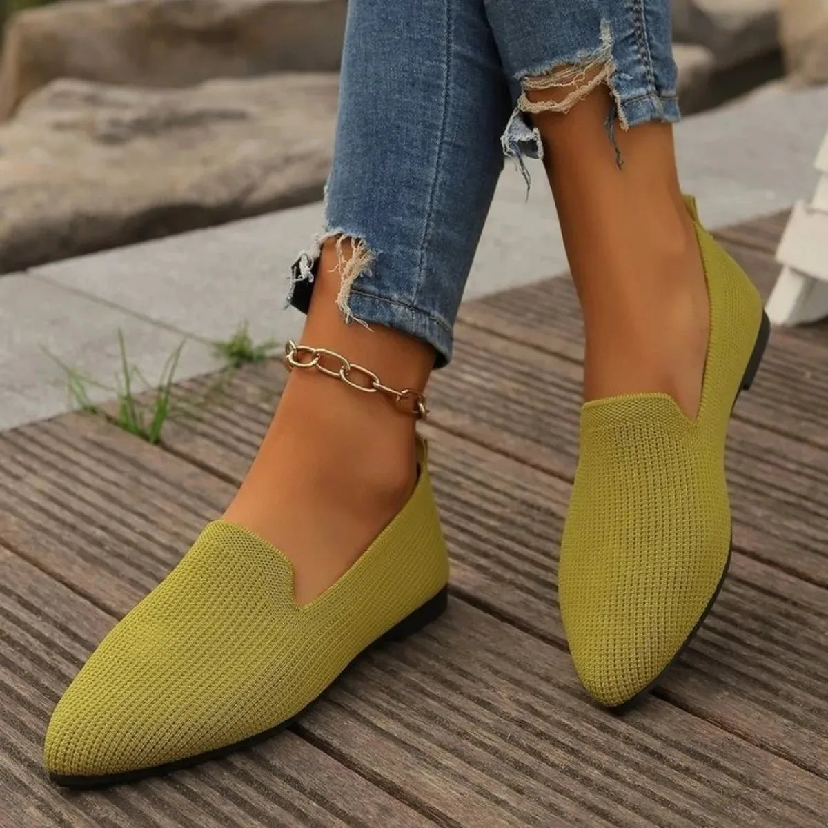 Women's Casual Shoes Low Heel Ballet Flats Barefoot Elegant Woman Sneakers Socofy Comfortable Pointed Toe on Offer Lolita Shoes