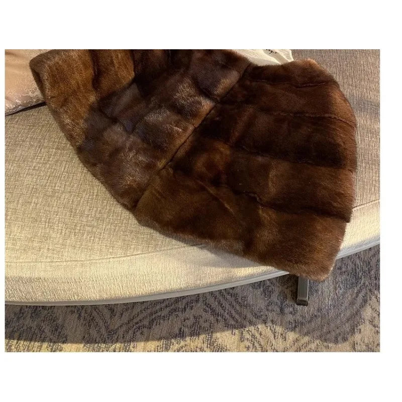 Winter Jacket Woman New in Coats 2025 Autumn and Winter New Short Coat Fur Coat Women's Versatile Short Shawl Fur Blouson