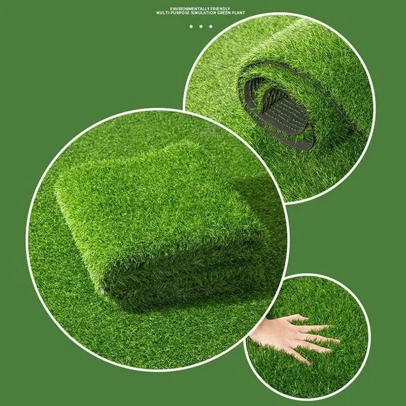 Artificial Lawn Carpet Interior Decoration Grass Mat Green DIY Micro Landscape Decor Fake Grass Mat Carpet Indoor
