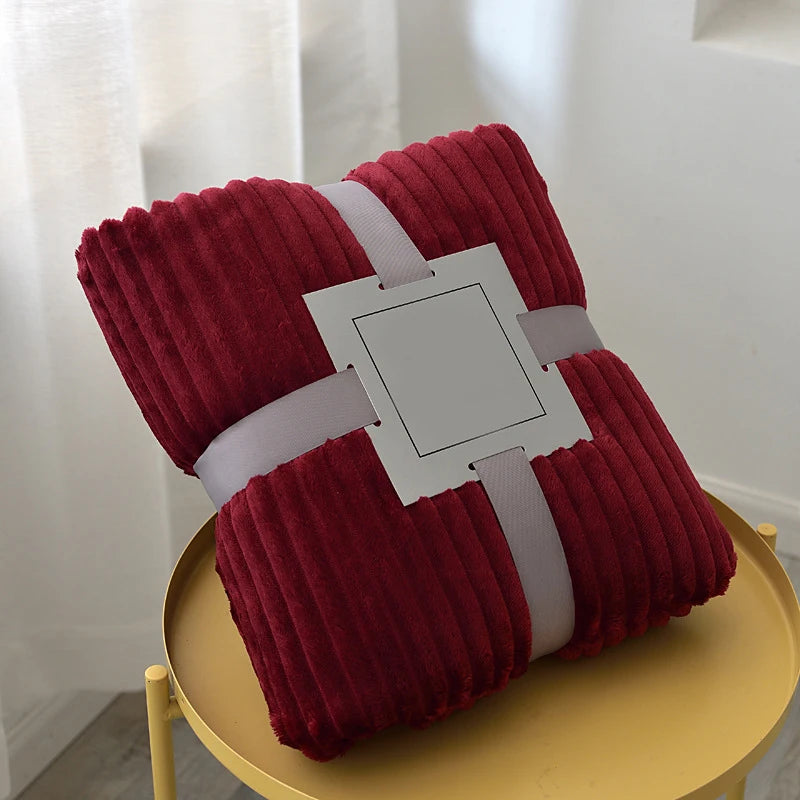100x150cm Milk Velvet Blanket Bed Sheet Blanket Single Dormitory Student Coral Velvet Air Conditioning Soft Sofa Nap Blanket