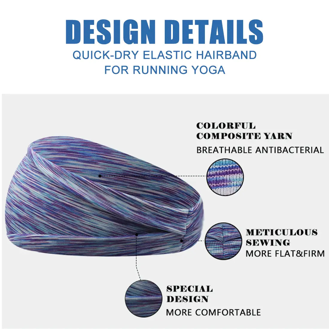 Running Supplies Hair Band Headband For Man Sports Bandanas Scarf Woman Hairband Sports Winter Cycling Accessories