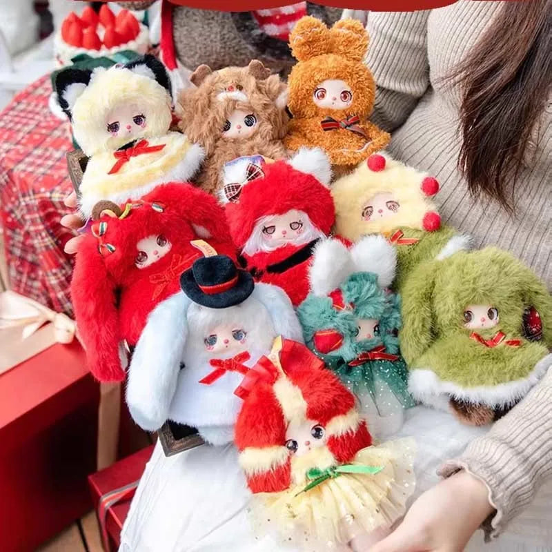 New Baby Three Liila Christmas Adventure Series Blind Box Cute Vinyl Doll Bag Pendant Mystery Box Girl Surprise Gift