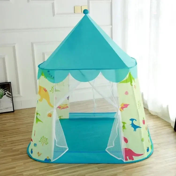 Kid Tent House For Game Room Decor Kids Outdoor Game Summer Children's Tents Princess Castle Tents Portable Foldable Outdoor Fun