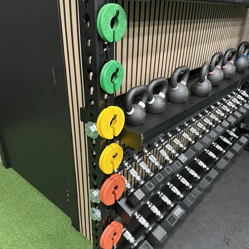 1 Pc Squat Rack Holder Attachments for Home Gym Storage Heavy Duty Weight Rack Holder with Storage Hook Perfect Gym Accessories