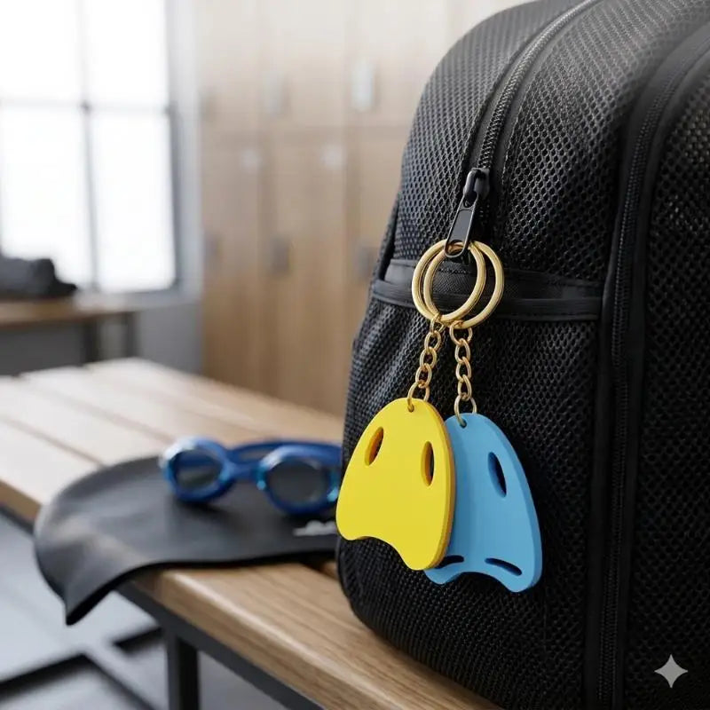 Swimming Keychain Sports Style Keychain Swimming Board Keychain Pendant Sports Style Bag Charm Mini Float Key Holder for Summer