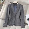 Women Office Blazers Ladies Elegant Long Sleeve Work Blazer Coat Autumn Winter Jacket New Fashion Female Tops Women's Clothing