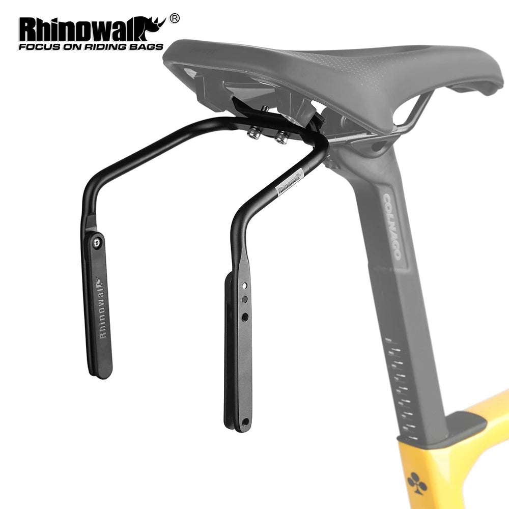 Rhinowalk Bicycle Saddle Tail Bag Stabilizer Bracket Aluminum Alloy Holder Rear Rack Anti Sway Bag Stabilizer Bike Accessories