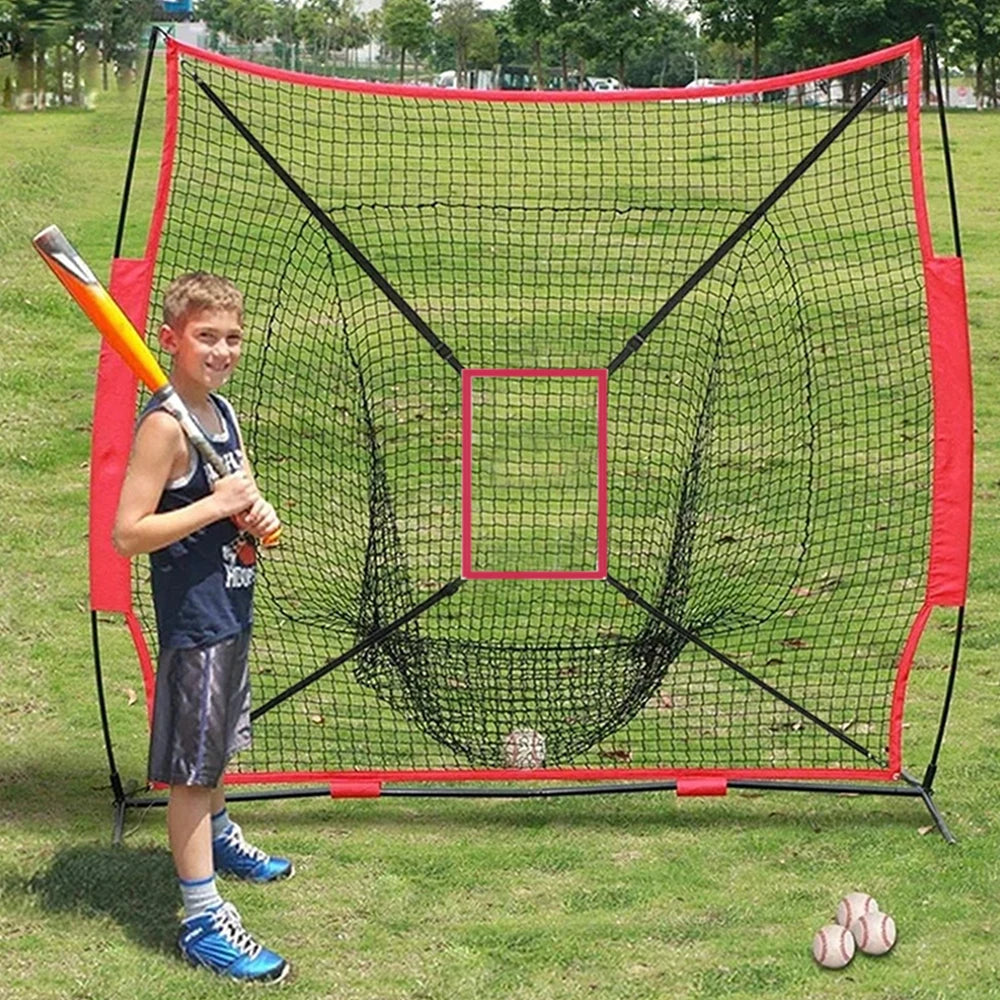 Baseball Softball Pitching Target Practice Accuracy Training Throwing Baseball Pitching Net Training Aids Throwing Strike Zone