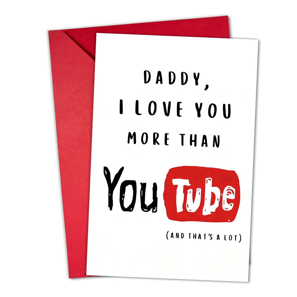 1 Father's Day greeting card envelope set for Dad's warm-hearted holiday gift card