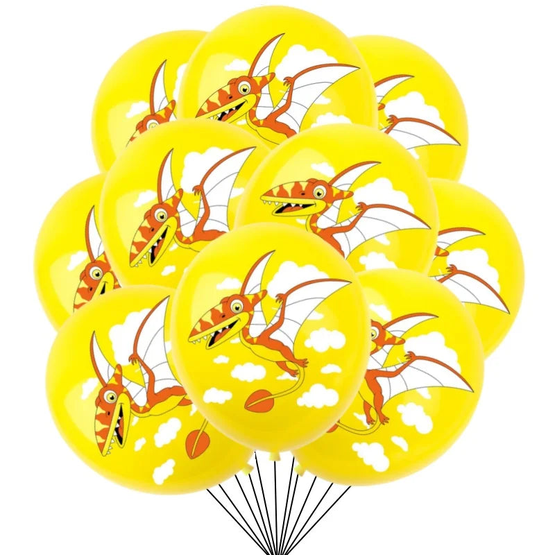 Dinosaur Balloons Happy Birthday Party Decorations Kids Boy Baby Shower Dinosaur Balloons Jungle Safari Birthday Balon Supplies