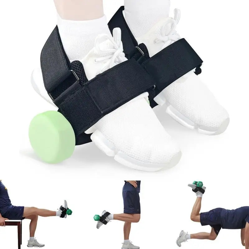 New-Dumbbell Foot Attachment Tibialis Trainer Adjustable Ankle Weights Leg Workouts Extensions Home Gym Shaping Equipment