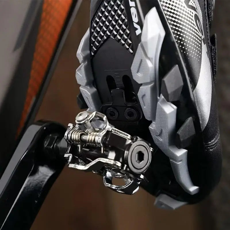 （Summer4）1 Set Bicycle Accessories Mountain Bike Shoes Cleats Multi-Release SPD Pedal Cycling Shoes Clips Kit For SH51