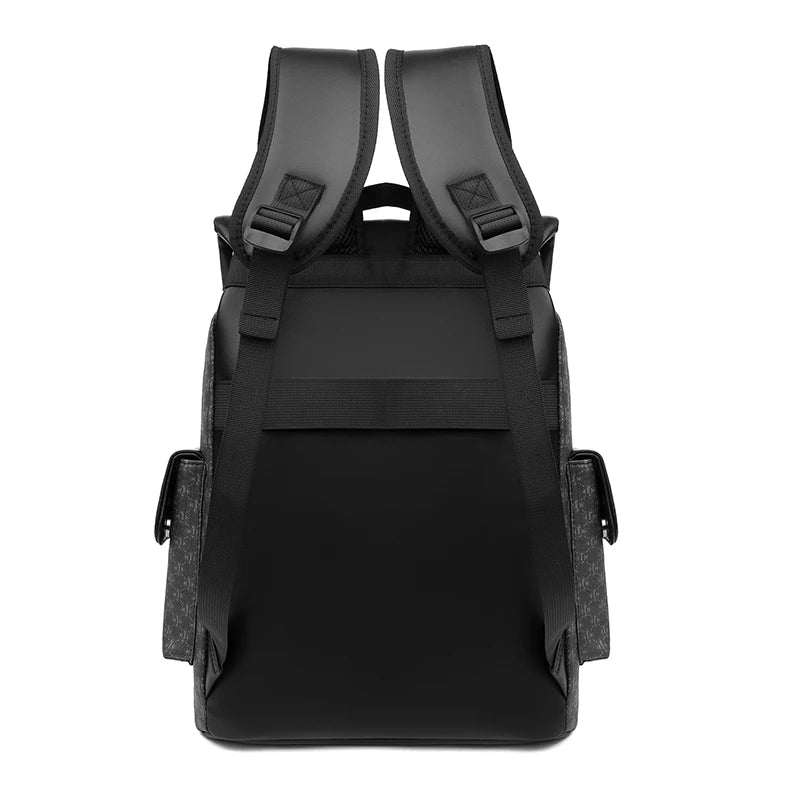 Designer Printed Leather Backpack Bags for Men Bags Multifunction Laptop Backpacks School Bag Travel Business Mochila 백팩 0A