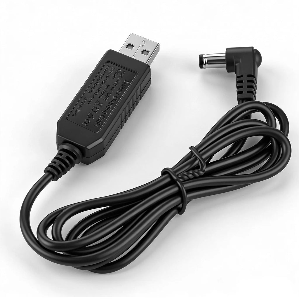 USB Charger Cable For Baofeng UV-5R UV-82 UV-9R BF-F8HP Plus UV-82HP UV-5X3 Charger Base Orginal USB Charging Line