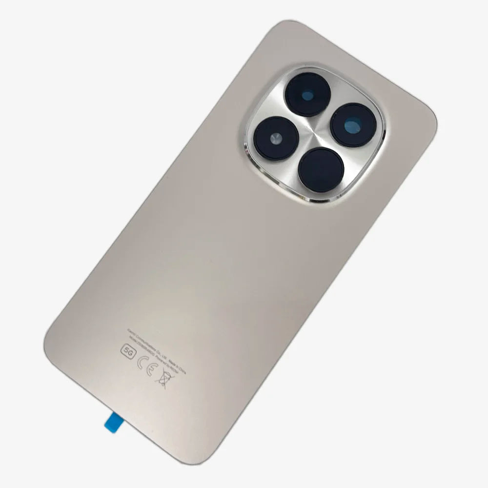 100% New Quality For Xiaomi Redmi Note 15 Pro 5G Back Battery Cover with Camera Lens, Rear Panel Housing Case Replacement Parts