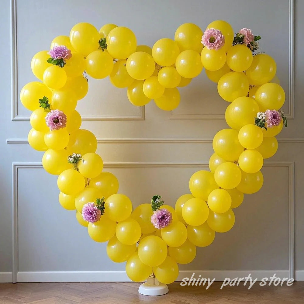 5-36inch Yellow Latex Balloons Wedding Birthday Party Baby Shower Event Celebration Balloon Arch Decorative Balloons for Party