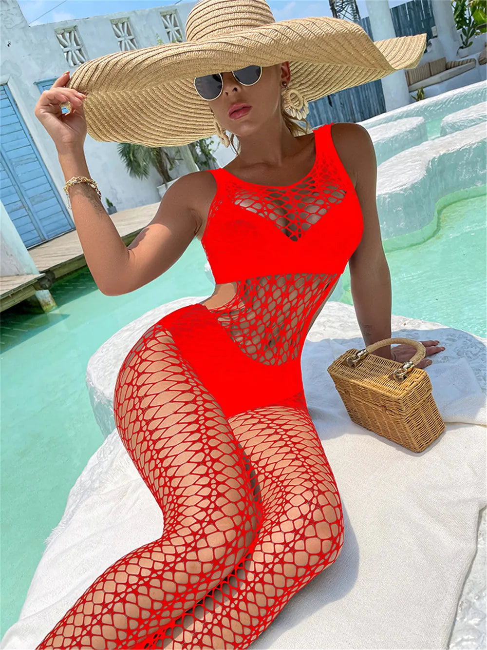 Women's Clothing Jumpsuits Rompers hot women teddy mesh erotic bodysuit fashion backless porno Jumpsuits