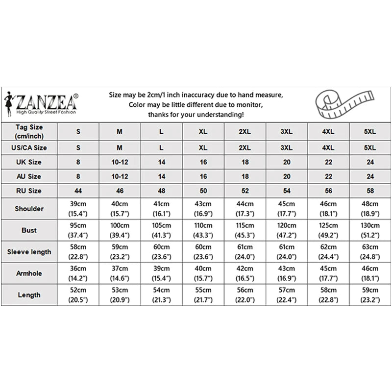 ZANZEA Elegant Office Wear Women's Blazer Notched Lapel Long Sleeve Button Up Short Jackets Spring Autumn Woman Outerwear 2026