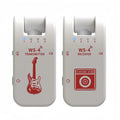 2.4G Wireless Guitar System - Rechargeable Guitar Transmitter & Receiver for Electric Guitar & Bass, Plug & Play, Low Latency